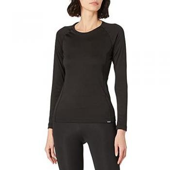 Patagonia Women's Capilene Midweight Crew Black Small (XS equivalent)