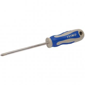 Destornillador Bimaterial con Mango Antideslizante Pozidrive 1-5 x 100 mm