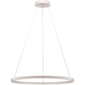 Suspension LED Albiona, blanc, 80 cm