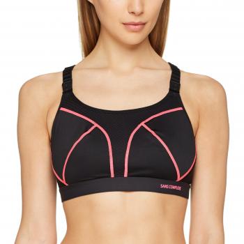 Sujetador Deportivo para Mujer Sans Complexe Sport Passion, Negro