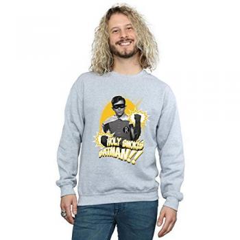Batman TV Series‑Merch Herren‑T-Shirt – XL, Grau