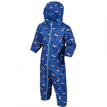 Regatta Junge POBBLE Wetterfestes Kinderkleid Nautical Blue 1 Jahr