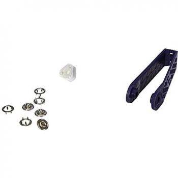 Prym boutons-pressions 10 mm argentés