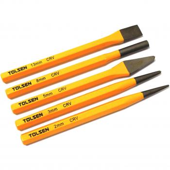 Tolsen 5‑Piece Perforator & Level Pack