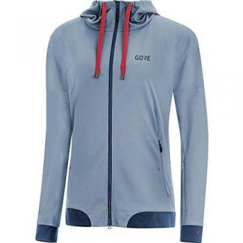Gore Wear C5 Veste Gore Windstopper Trail Hooded Women Grey M