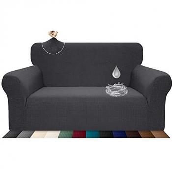 Luxurlife Elastic Bottom Couch Cover for Kids and Pets