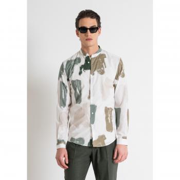 Antony Morato Slim Fit Freizeithemd mit Stehkragen