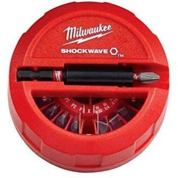 Milwaukee 4932472055 Shockwave Impact Duty Bit Set, 16 Piece