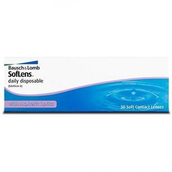 Lentilles jetables quotidiennes SofLens B&L 30 pcs, Puissance sphérique -3.50