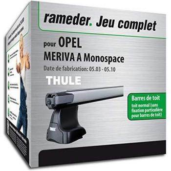 Rameder Barres de Toit SlideBar pour Opel MERIVA A Monospace