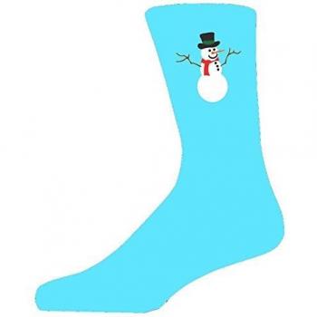 Chillwave Snowman Tee‑sleeve Socks