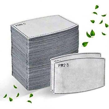 Five Layer PM2.5 Carbon Filtration Pack – 50pcs