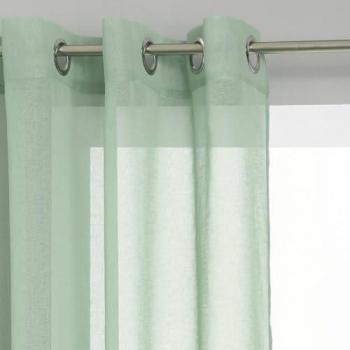 Voile Etamine Verde Celadon 140x240 cm – Atmosphera Creatore di Ambienti
