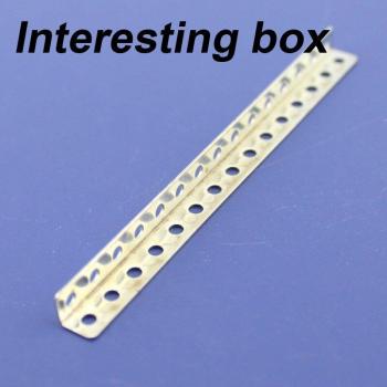L-Shaped Iron Rod with Holes
