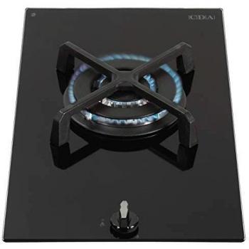 CDA HG3601BL Cast Iron Pan Supports Gas Hob