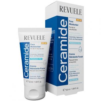 Revuele Protector Facial SPF 25 – Crema Hidratante con Ceramidas