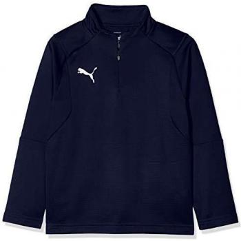 PUMA Liga Training 1/4 Zip Giacca Unisex-Bambini Blu