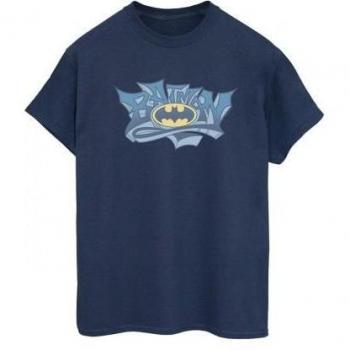 Maglietta Batman Graffiti per Donna in Cotone