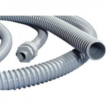PSR32 Grau Wellrohr Meterware 28 mm