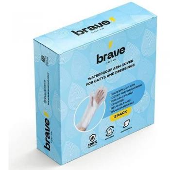 Brave First Aid Waterproof Cast Cover for Showering