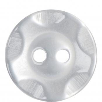White Round Button Pack of Four