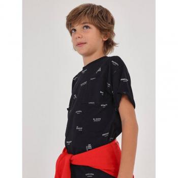 Mayoral Basic T-Shirt 6085 Schwarz