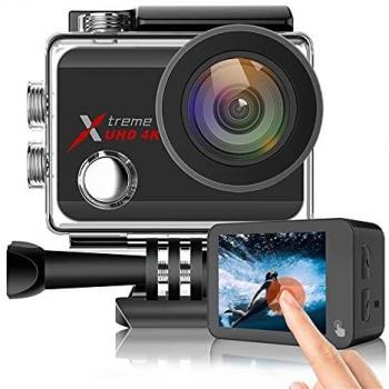 Action Camera 4K 60fps 20MP WiFi EIS Anti-Shake 170° Wide Angle