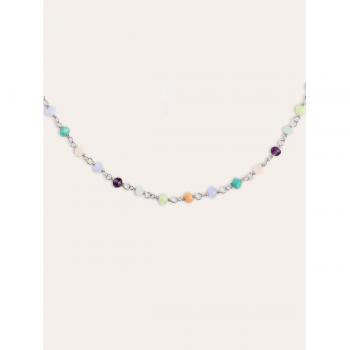 Collar Singularu Elegancia Plateada con Acabado Rodio