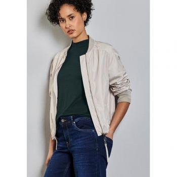Femme Street One T‑shirt Col Tourbillon Vert – 44