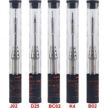 Pointes J02 D25 BC02 K4 pour TS80/TS80P Mini fer à souder