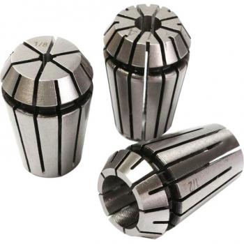 Pack de 3 pinces ER20 pour mandrin de fraisage et tournage CNC