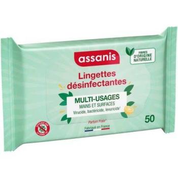 AssanìS Antimicrobico 50 Disinfettanti con Aroma di Fiori