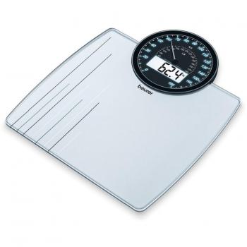 Beurer GS 58 Personenwaage in Weiß und Schwarz