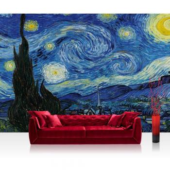 Vincent van Gogh Landschafts‑Vlies Tapete 104x70,5 cm – Ölfarbe Gemälde Nr. 2660
