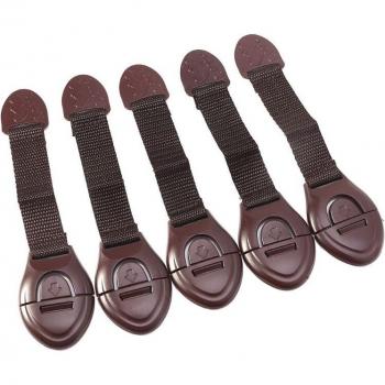 Anti-Tamper Cabinet and Drawer Locks for Kids Safety (Set of 5)