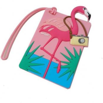 Reise Zubehör Flamingo Kofferanhänger
