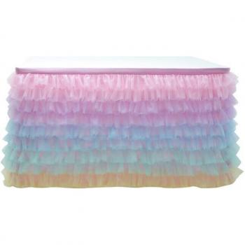Jupe de table décorative pour mariages, fêtes et Noël – Tutu