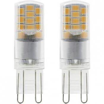 Pacote de 2 Lâmpadas G9 LED 300lm 2,6W Luz Neutra