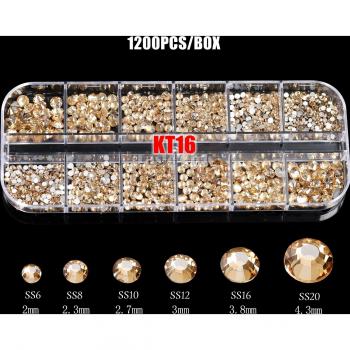 3D Glitter Rhinestones for Manicure