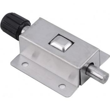 201 Stainless Steel Push Button Gate Lock Trap