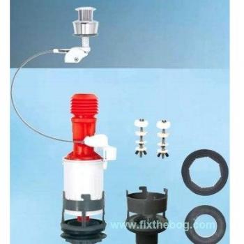DocM 12050002 Button Flush Kit – 1½” or 2” DIY Ready