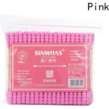 Bastoncillos de maquillaje de madera, 100 unids/pack