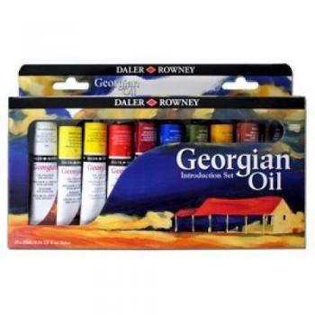 Daler-Rowney Georgian Ölfarben Set für Anfänger