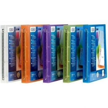Oxford Polyvision Presentation Ring Binder Polypropylene 4 O-Ring A4