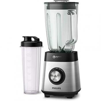 Philips HR3573/90 Blender Série 5000, Technologie ProBlend Crush, 1000 W, Capacité 2L, Vitesses multiples