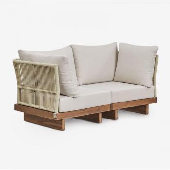 Suite Dailin Divano Modulare in Legno di Acacia