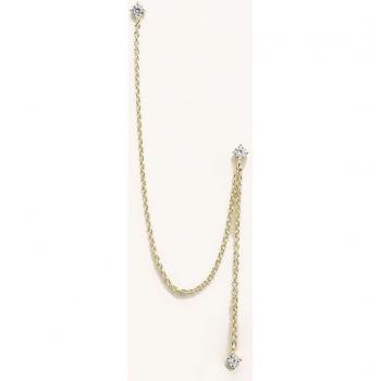 Earcandy Jewel: Nailah Oro 18K
