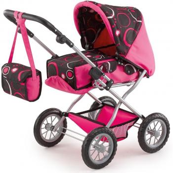 Bayer 75cm Dolls Pram Combi Grande Circle Design