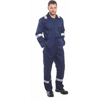 Portwest F813 Iona Coverall Navy Medium