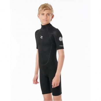 Traje N.º 2 Rip Curl Shorty Junior Con Cremallera Negra